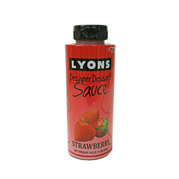 LYONS DESIGNER DESSERT SAUCE STRAWBERRY