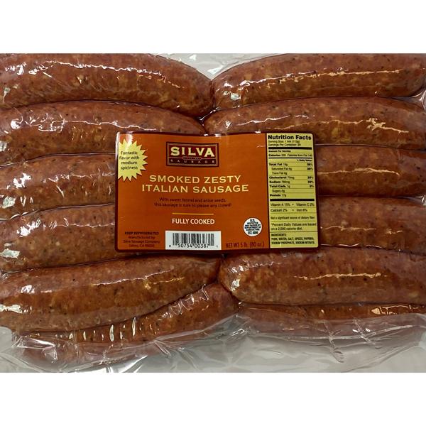  Silva Louisiana Brand Hot Links 12 Oz (4 Pack