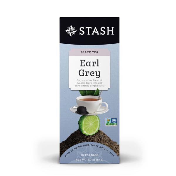 STASH TEA BAGS EARL GREY BLACK