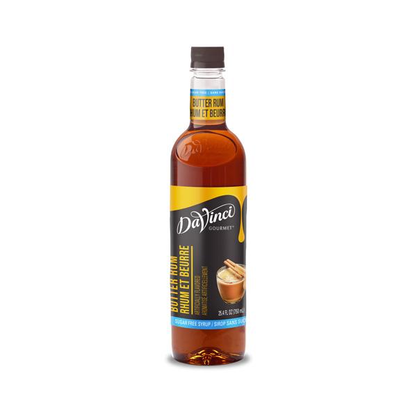 DAVINCI ESPRESSO SYRUP SUGAR FREE BUTTER RUM