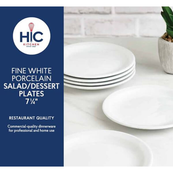 HIC DESSERT PLATES 725 INCH - US Foods CHEF'STORE