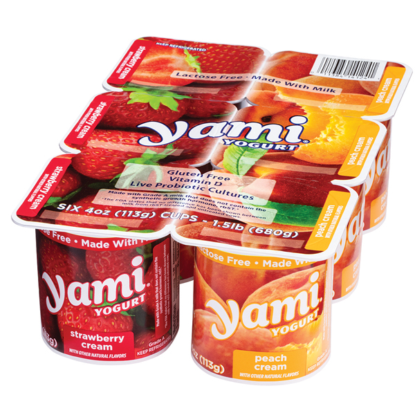 YAMI YOGURT PEACH/STRAWBERRY